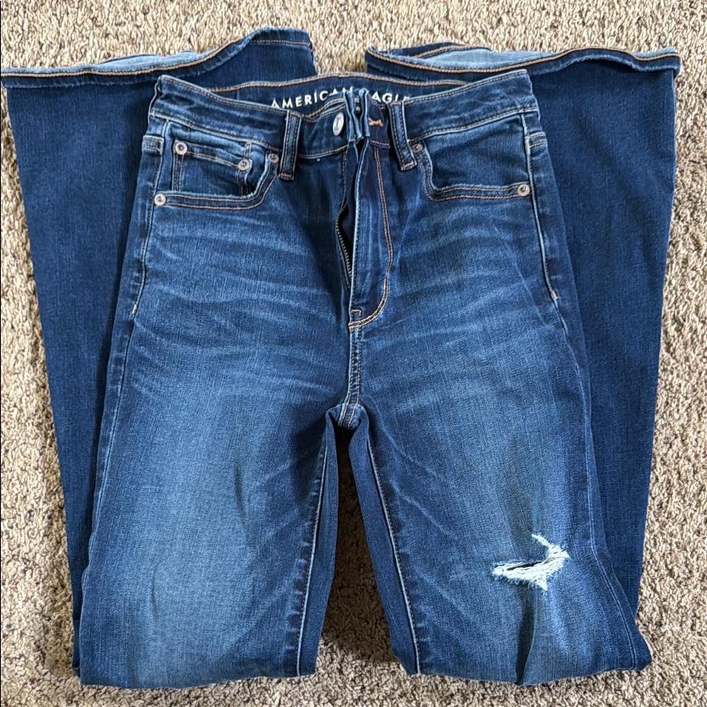 American Eagle Outfitters Women's Blue Jeans